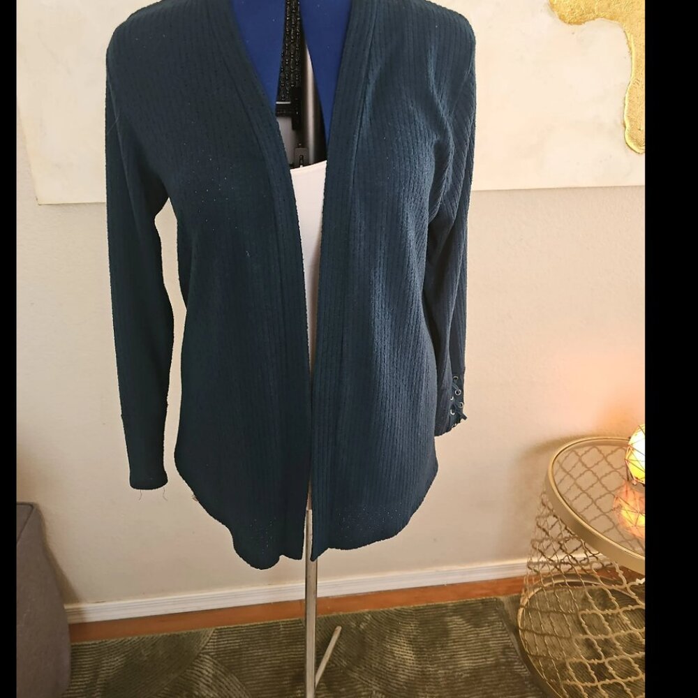 Maurices Teal Cardigain